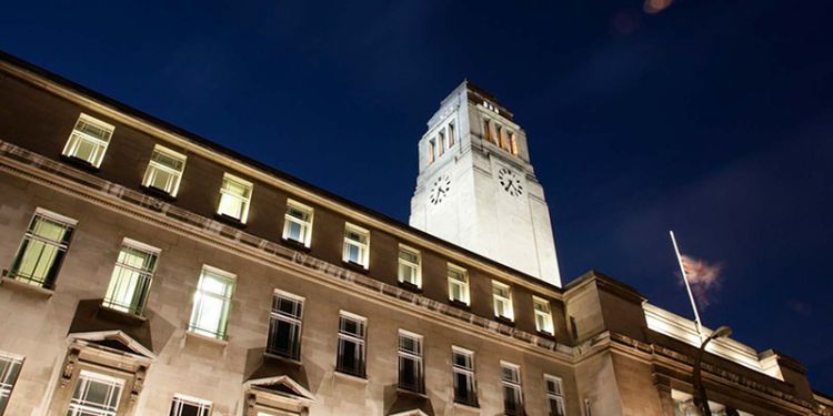Parkinson Tower at night